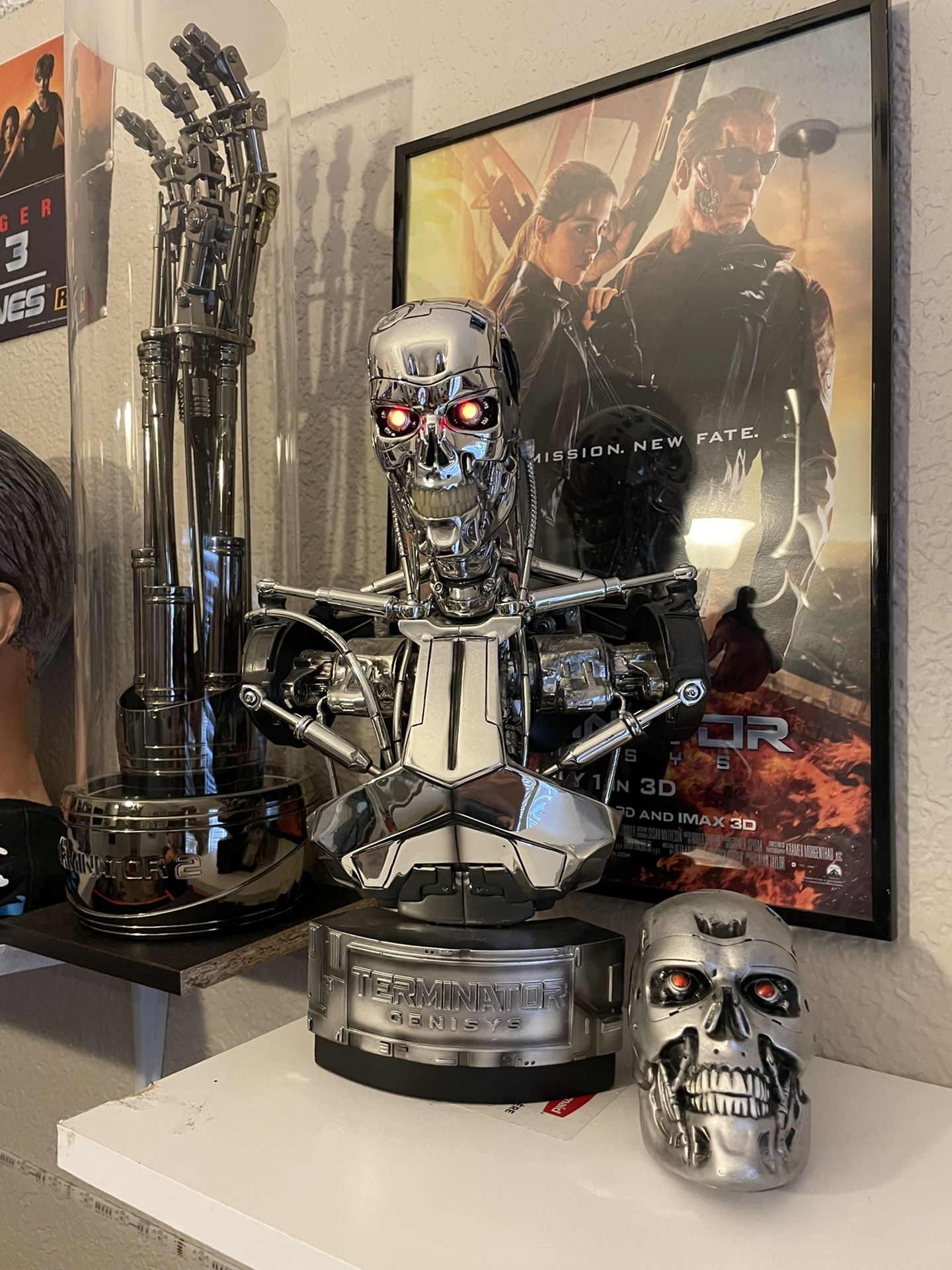 Terminator Endoskeleton Bust