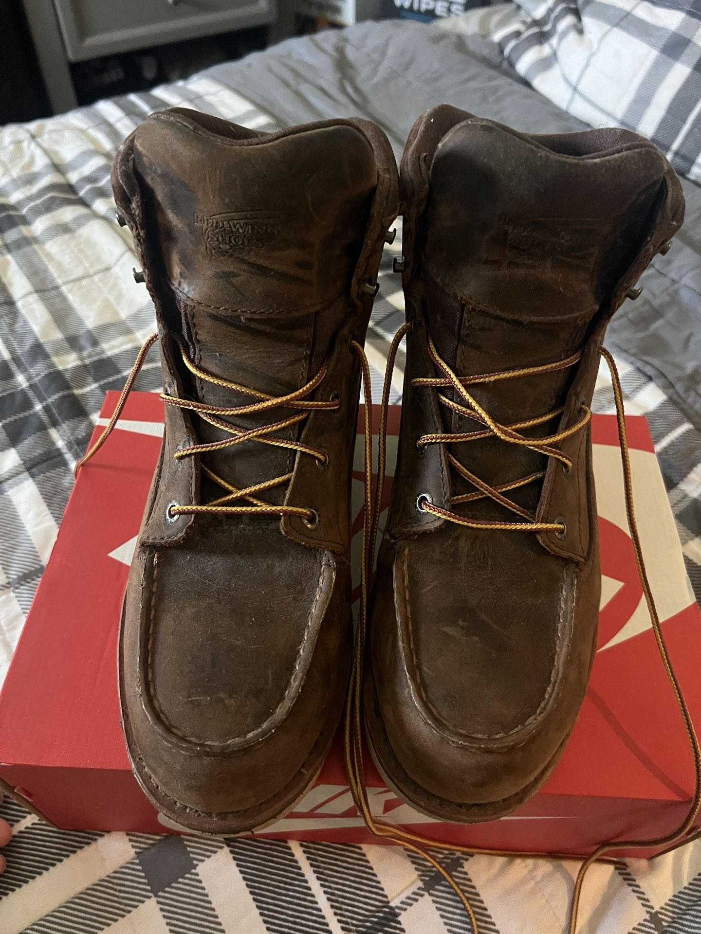 Red Wing Work Boots And Snap On Work Boots