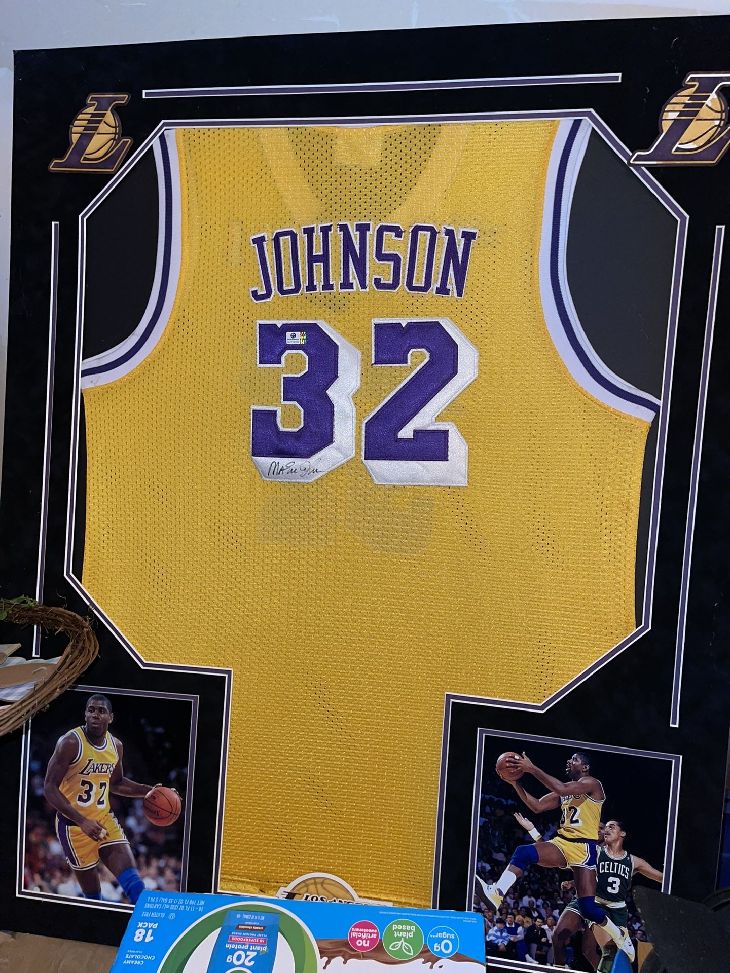 Magic Johnson Autographed Jersey