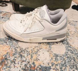 Nike Air Jordan 2/3 White Cement Grey Sail Mens Size 10