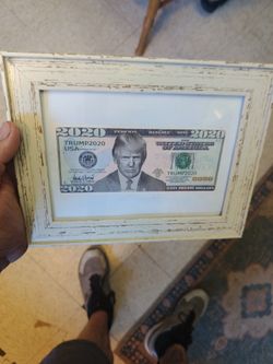 Donald Truck Framed Bill