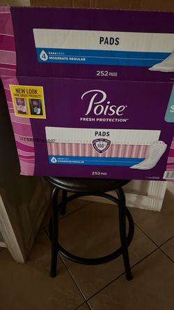 Poise incontinence pads   FREE