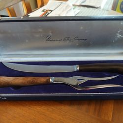 Antique Carving Set....Universal Steel Company 