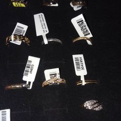 10 K Gold Rings 