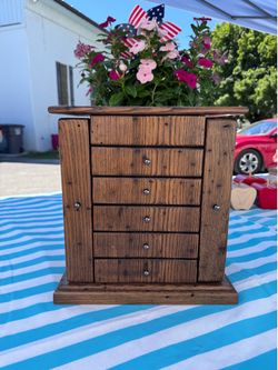 Handcrafted Hardwood Jewelry Box
