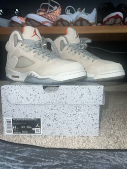 Nike Air Jordan 5 Retro SE Craft "Light Orewood Brown” 6Y