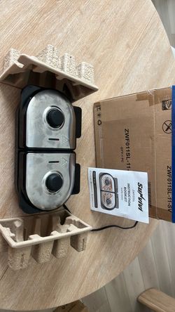 Supmivi Double Waffle Maker ZWF011SL