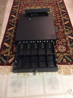 Cash register with phone line