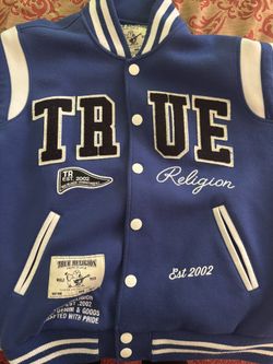 True Religion Varsity Jacket