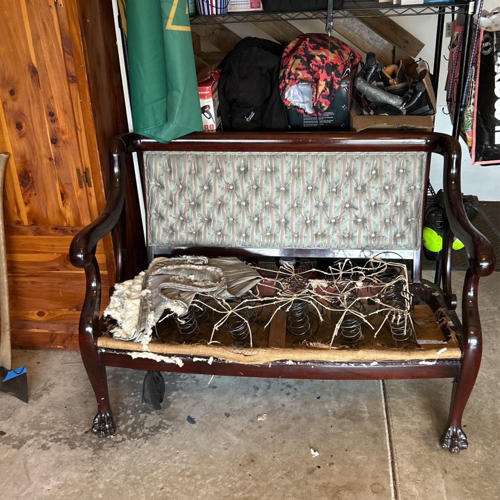 Antique Bench Chair 