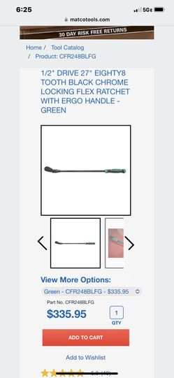 Matco 1/2 Ratchet Flex