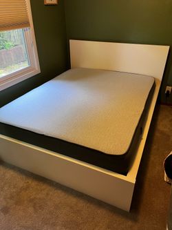 Queen size Malm IKEA bed frame