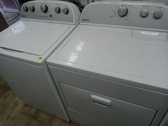 Whirlpool top load washer and dryer set - Free delivery