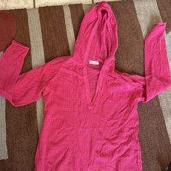 Hot Pink Breathable Hoodie 