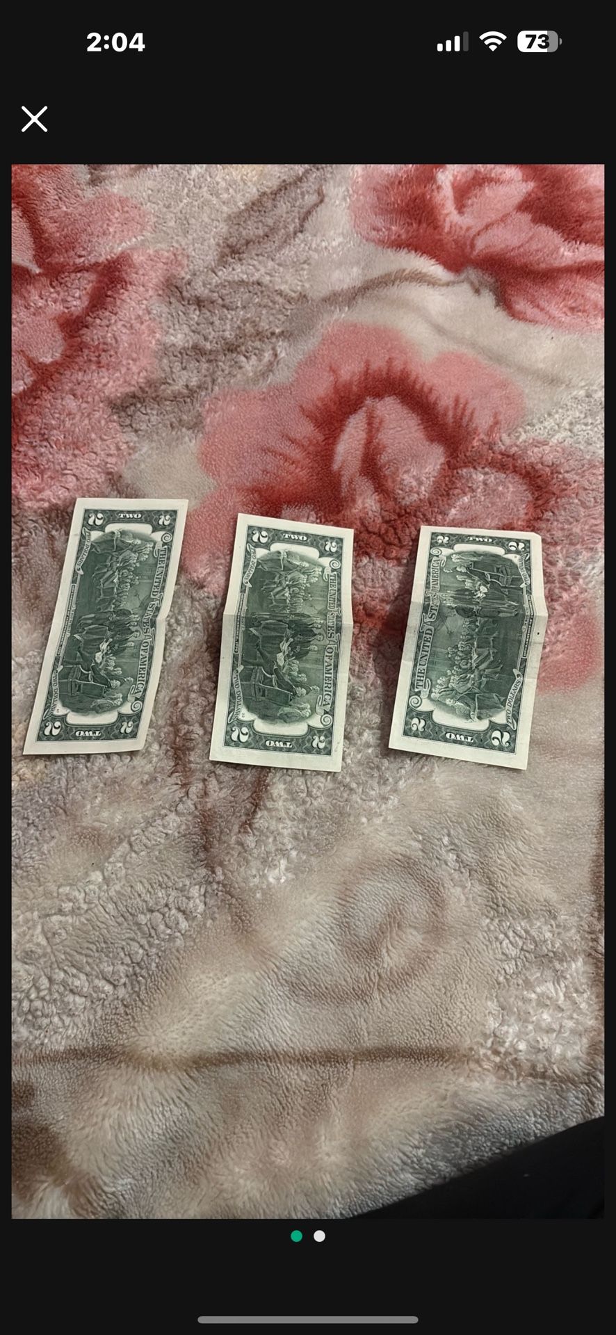 2 Dollar Bill