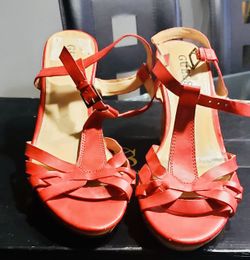 Orange GUESS Wedges
