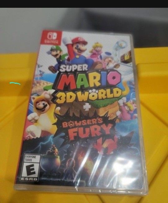 SUPER MARIO 3DWORLD BOWSERS FURY NINTENDO SWITCH BRAND NEW FACTORY SEALED