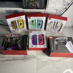 nintendo switch controllers and joycons