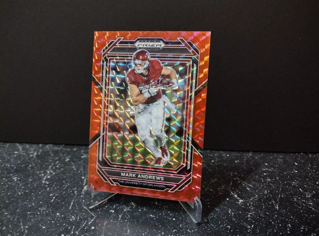 2023 Panini Prizm Draft Picks Mark Andrews Red Finite /125