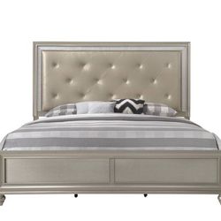 Quene Bed Frame (new In A Box) 