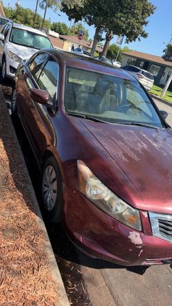 Honda Accord Sedan – Dark Red
