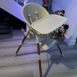 Skip Hop Baby High Chair 4-in-1 Convertible High Chair