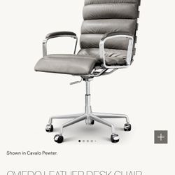 OVIEDO LEATHER DESK CHAIR