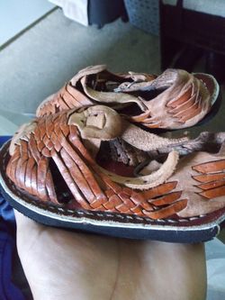 Huaraches Mexicanos, Mexican Sandals 5t, size 3 de mexico