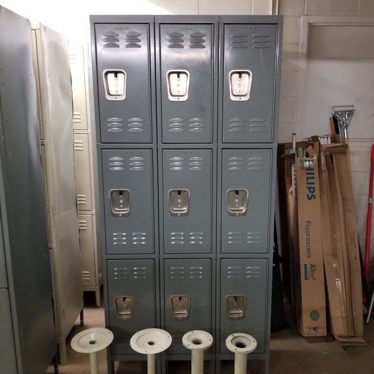 9 Compartments brand New Lockers 