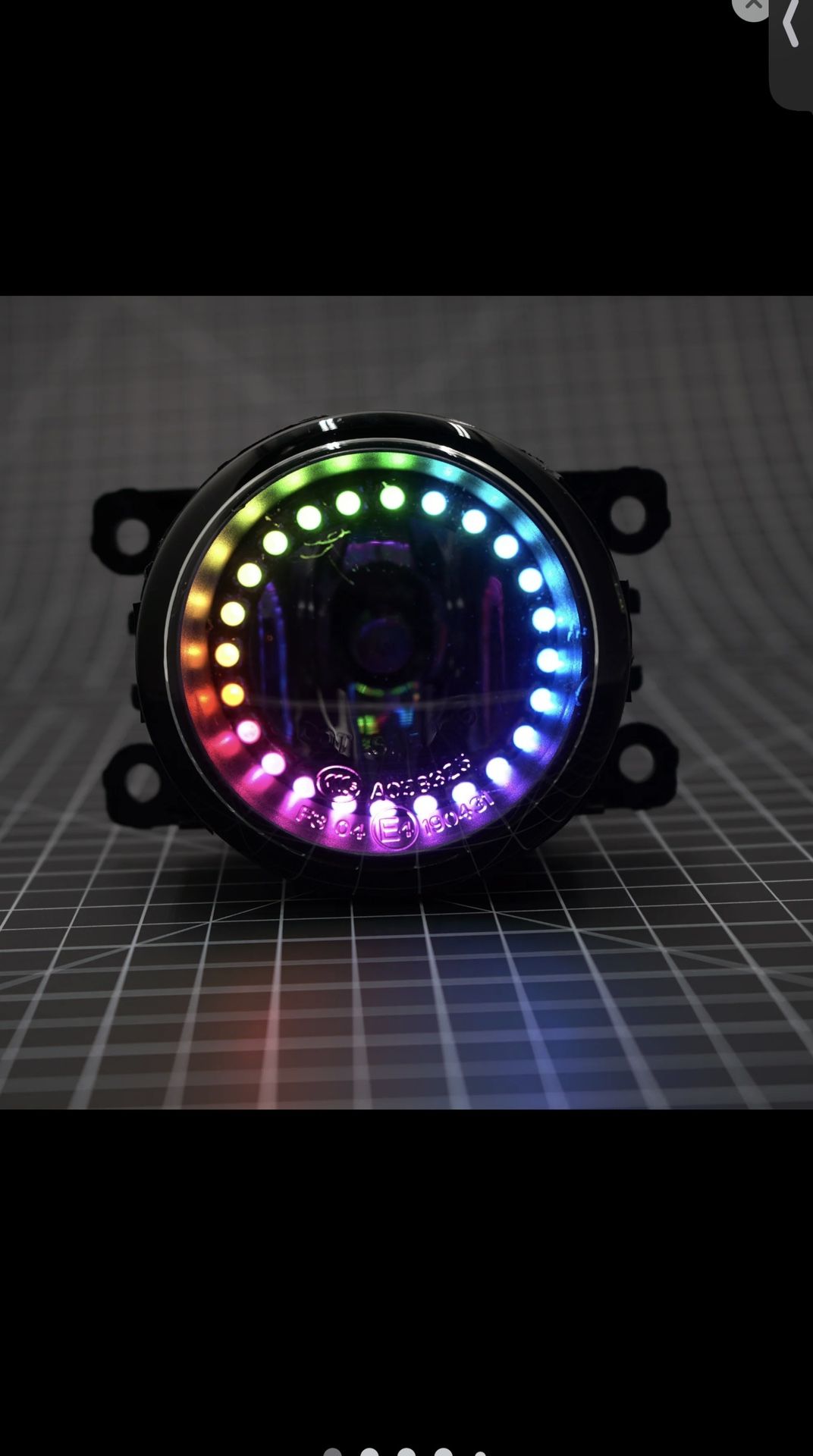 RGBhalokits flow series fog light halo rings