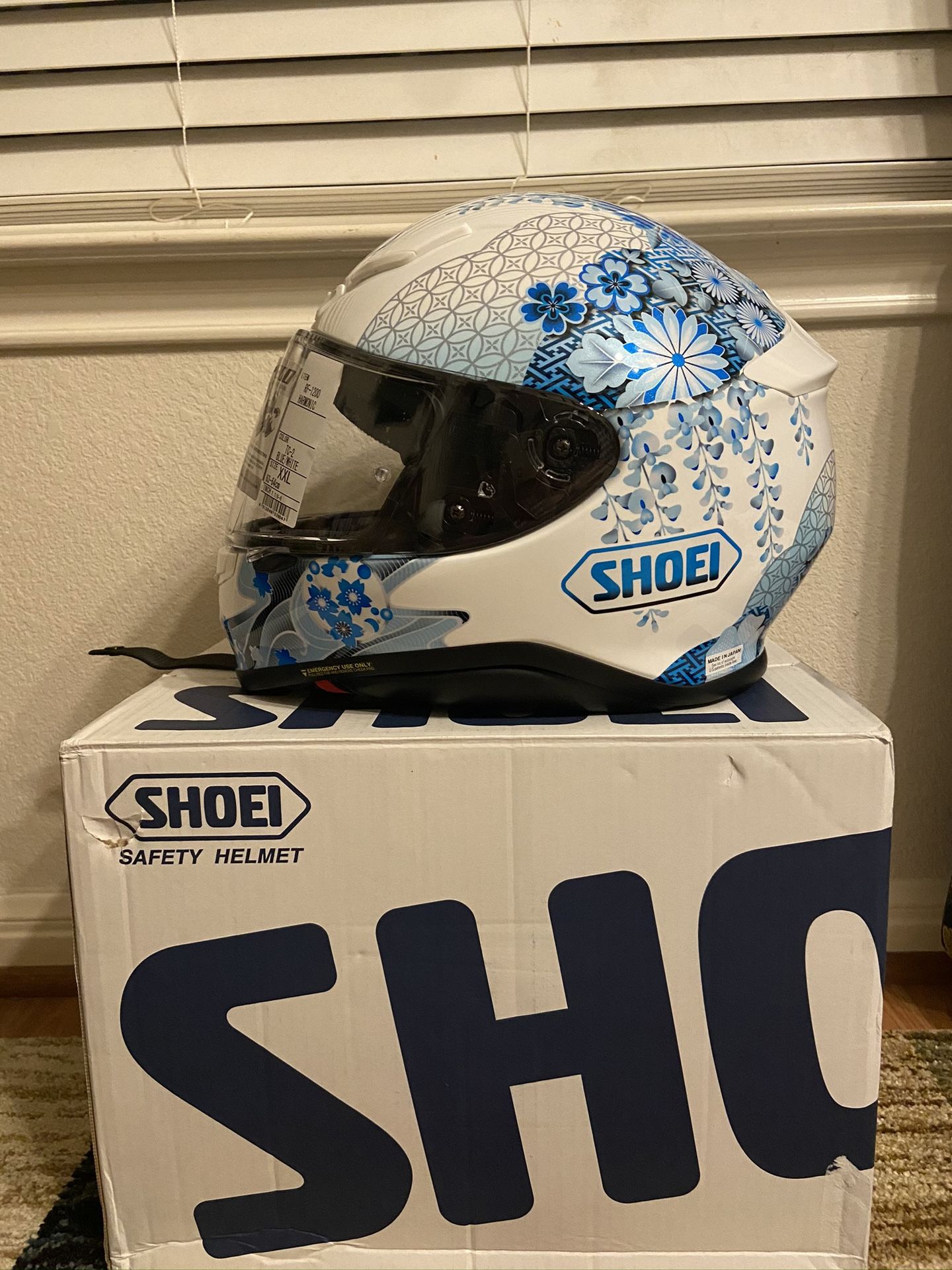 SHOEI RF-1200 harmonic helmet size XXL BRAND NEW