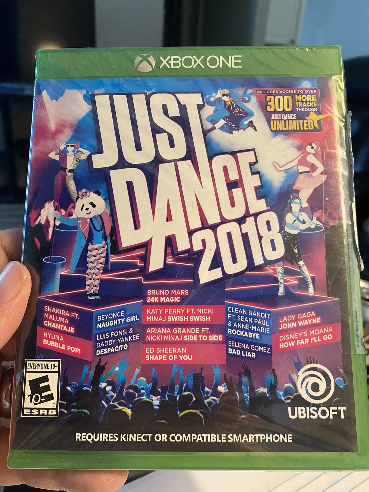 Just Dance 2018 Xbox One Brand New Factory Sealed 