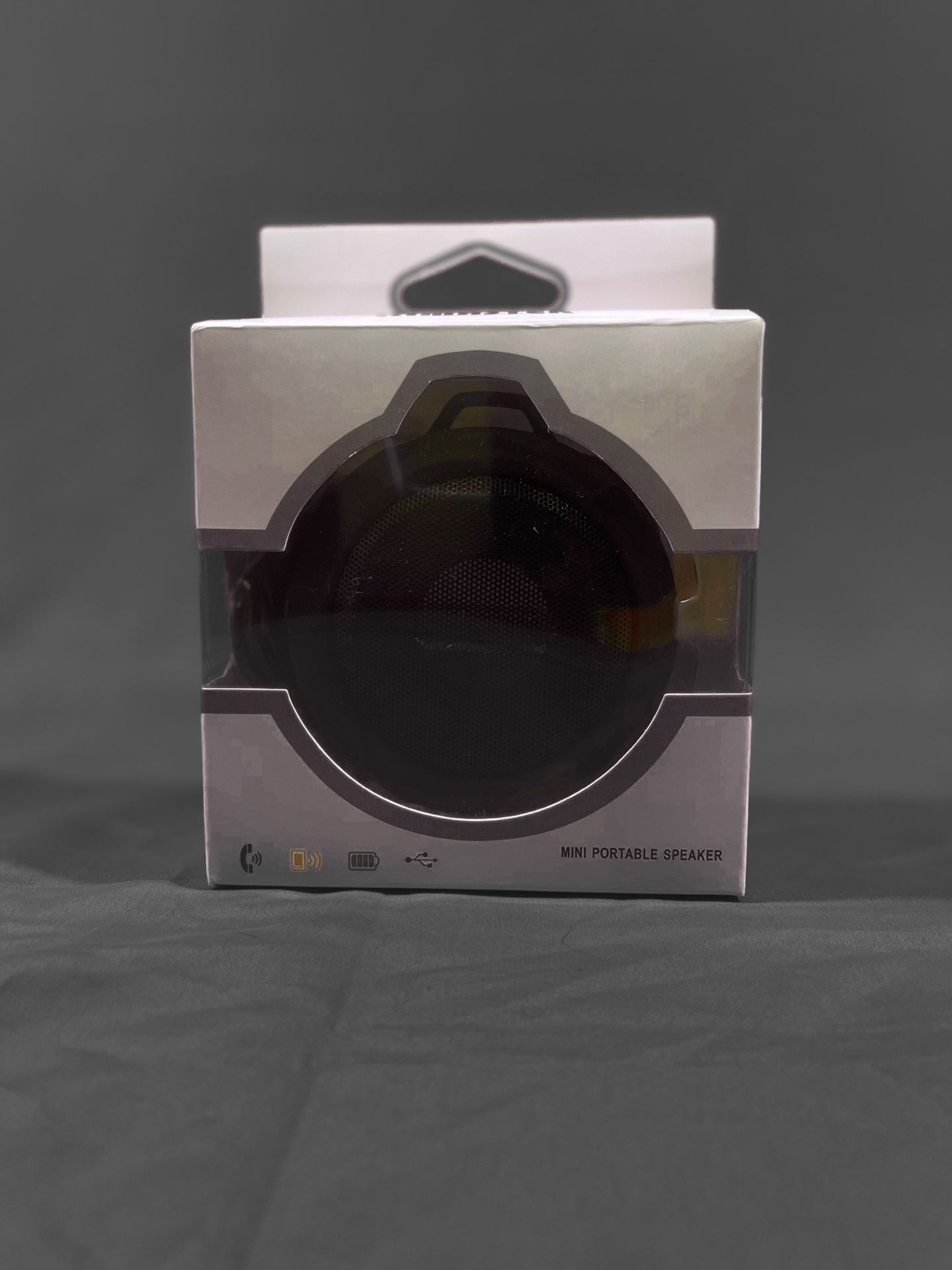 Black Kimaster Mini Portable Speaker- Waterproof