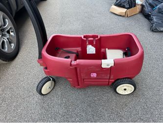 Step2 Wagon For Two  Wagon, Red . Needs Cleaning But lots Of use left