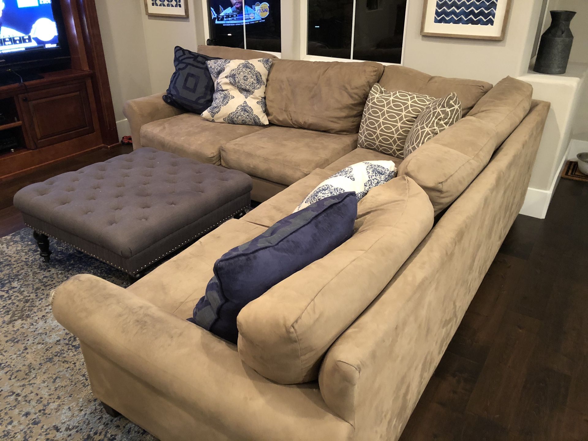 2 Piece Sectional Sofa