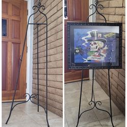 Deco 79 Black Decorative Display Artist Easel