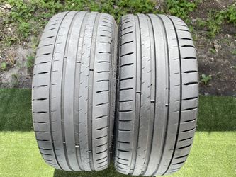 Tires 225/40/19 Two Michelin Pilot Sport 4S* good shape 70% 75% left remaining 