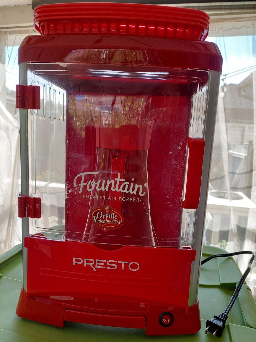 Presto Popcorn Maker - Fountain Theater Air Popper