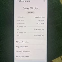 Samsung Galaxy S22 Ultra 128 Unlocked