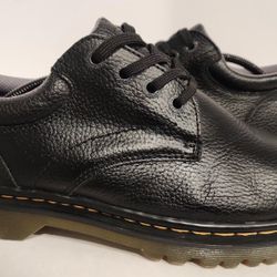 Dr. Martens ASHFELD Black Pebble Leather Oxford Work Shoes – Men’s 12 (EU46)