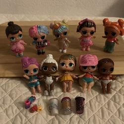 LOL surprise dolls Lot 10