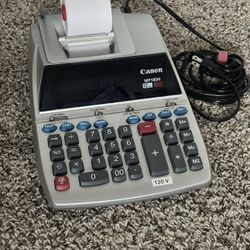 Canon MP18DII 12-Digit Professional Desktop Printing Calculator w/ Ribbon