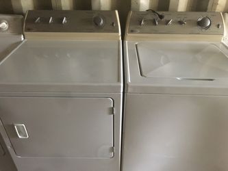MAYTAG WASHER DRYER SET WORKS PERFECT 30 DAY GUARENTEE