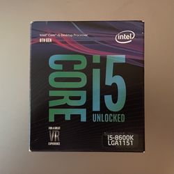 Intel I5-8600k