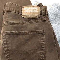 Levis black jeans 567 in 3x34