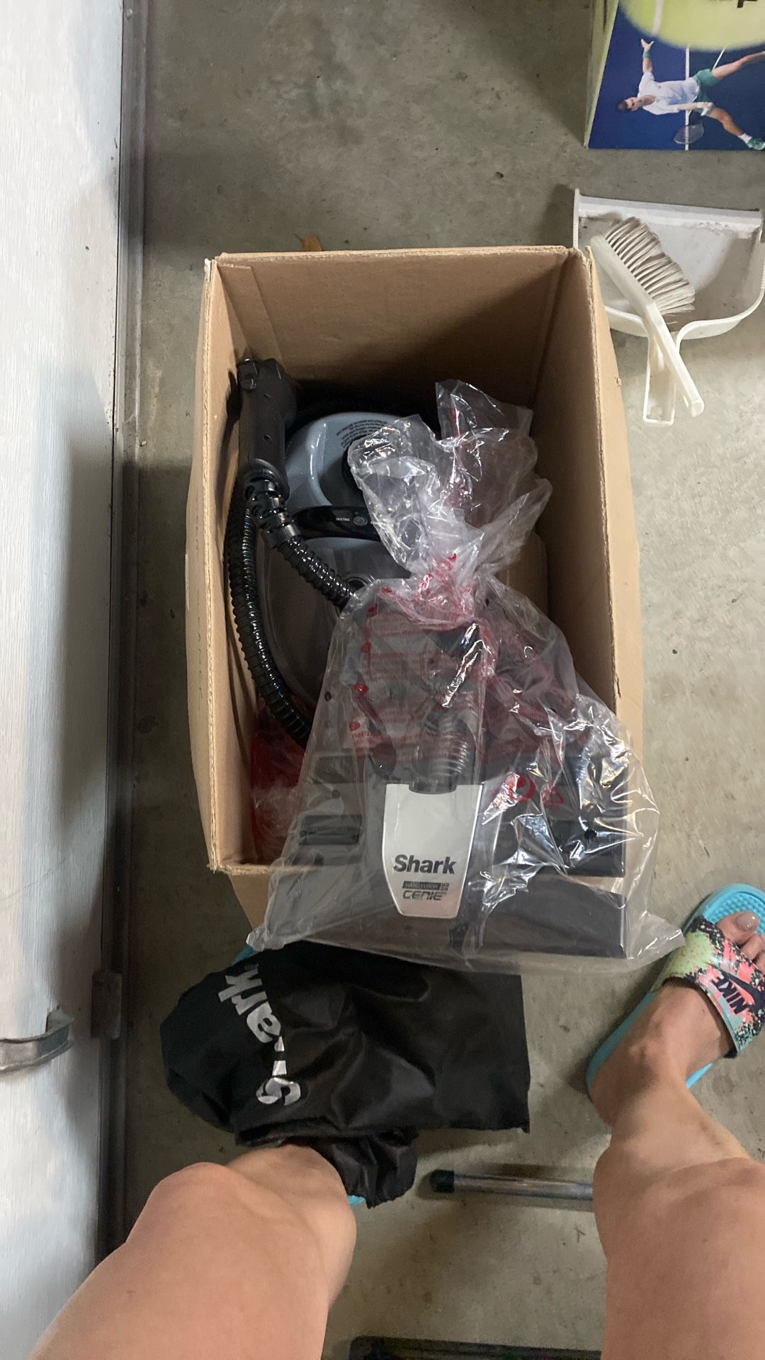 Shark Canister Steam Cleaner In Original Box