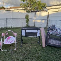 BABY SWING, BASSINET & PLAYPEN & MORE!!!