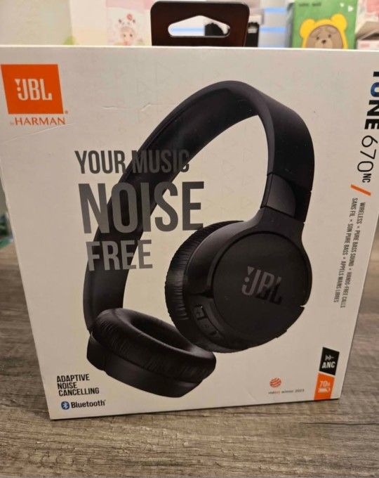 JBL Tune 670 NC Bluetooth Wireless on-ear Headphones