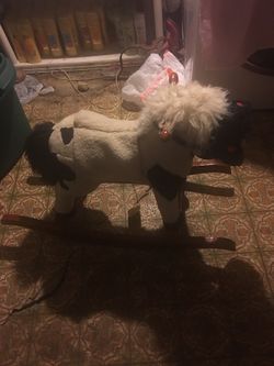 Jumping horse