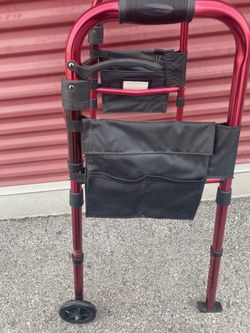 Drive Medical Deluxe Portable Folding Travel Walker. Excellent condition.